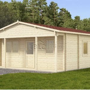 Summer house BALTIC 6x6m, 70mm