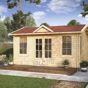 Log Cabin CLOCKHOUSE 4mx3m 12m²), 44mm (Copy)